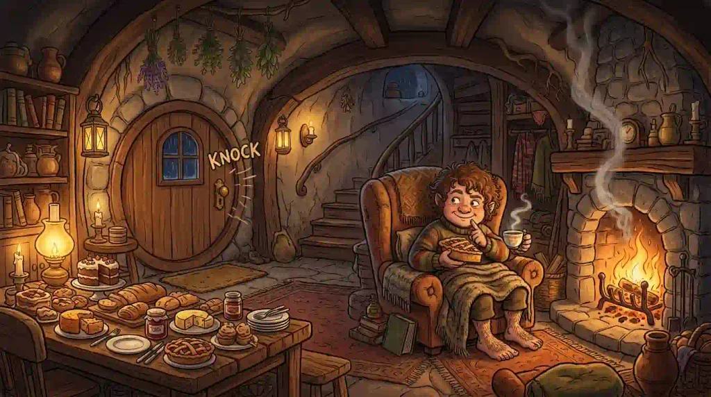 Cozy Hobbit-Style Quotes About Food and Comfort