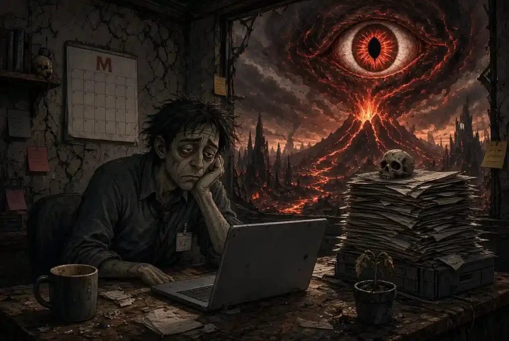 Funny Mordor Quotes for Mondays, Work, and School