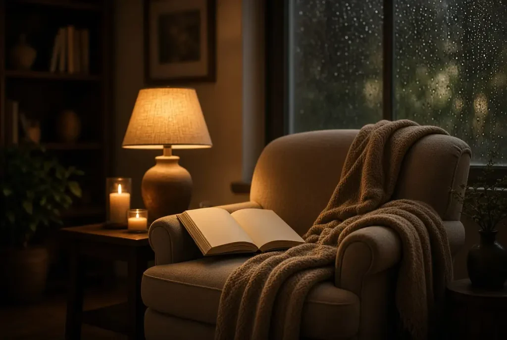 Cozy Evening and Slow Weekend Quotes at Home